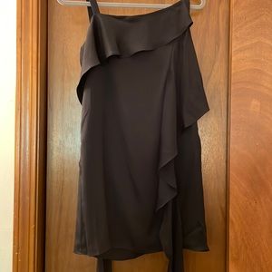 Milly ruffled mini dress